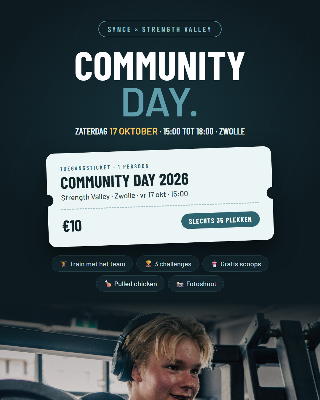 SYNCE Community Day 2026 toegangsticket - zaterdag 17 oktober