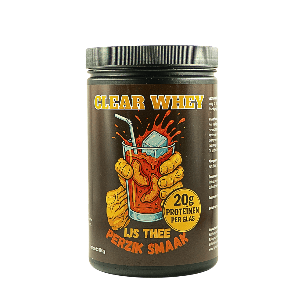 Clear Whey IJsthee Perzik