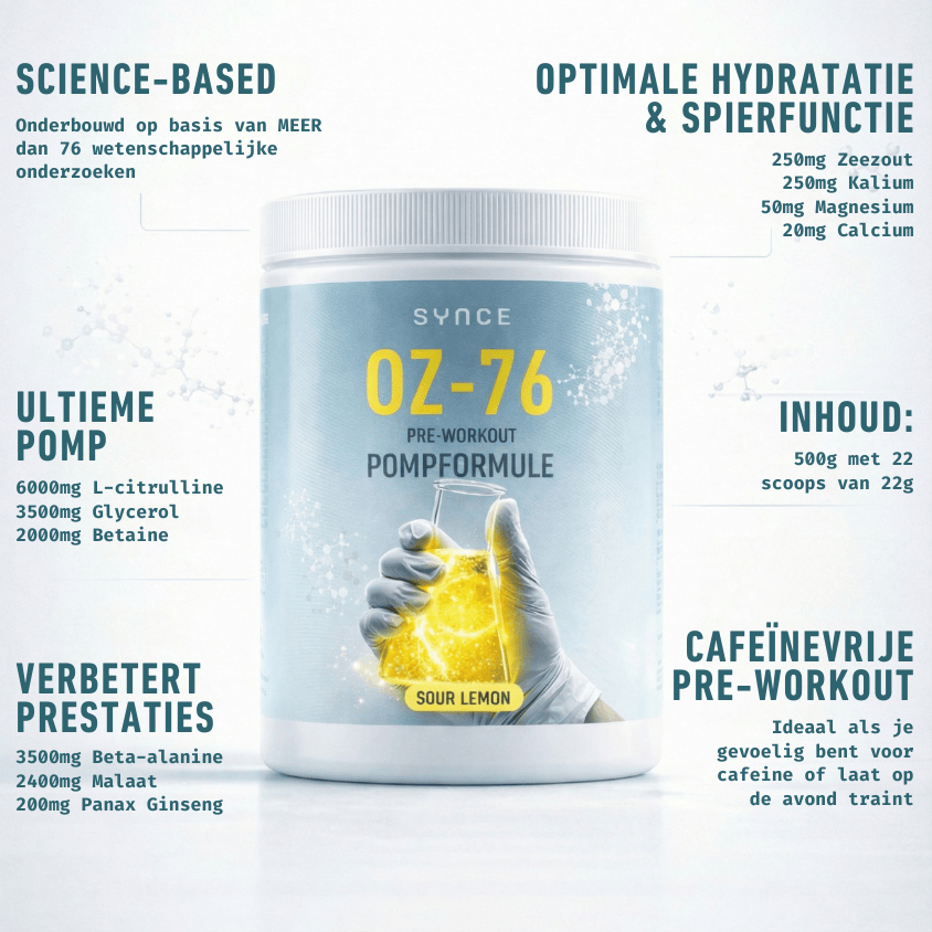 Pompformule | Cafeïnevrije pre-workout
