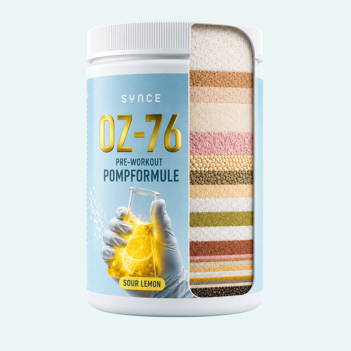 SYNCE Pompformule – ingrediëntenlagen